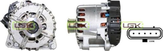 LGK 442557 - Ģenerators www.autospares.lv