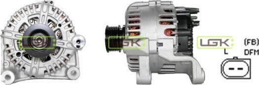 LGK 442606 - Ģenerators www.autospares.lv