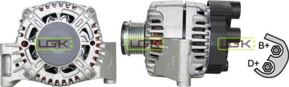 LGK 442602 - Alternator www.autospares.lv