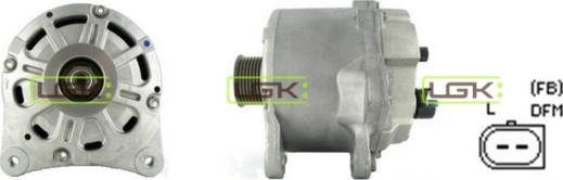 LGK 442615 - Ģenerators www.autospares.lv