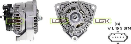 LGK 442008 - Ģenerators www.autospares.lv