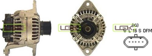 LGK 442002 - Генератор www.autospares.lv