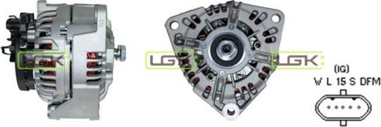 LGK 442015 - Ģenerators www.autospares.lv