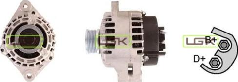 LGK 442034 - Alternator www.autospares.lv