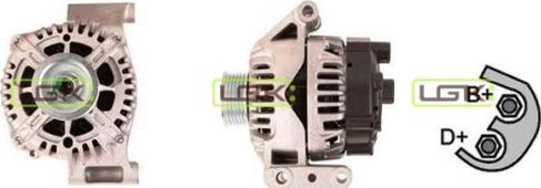 LGK 442143 - Alternator www.autospares.lv