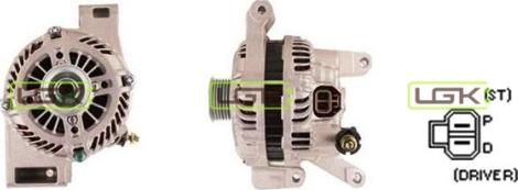 LGK 447196 - Alternator www.autospares.lv