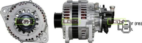 LGK 447124 - Alternator www.autospares.lv