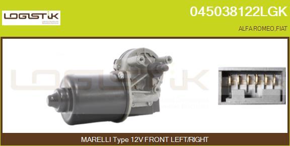 LGK 045038122LGK - Stikla tīrītāju motors www.autospares.lv