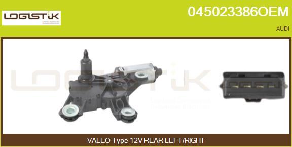 LGK 045023386OEM - Двигатель стеклоочистителя www.autospares.lv