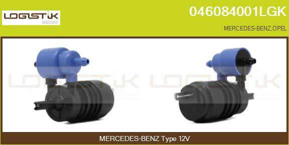 LGK 046084001LGK - Water Pump, window cleaning www.autospares.lv