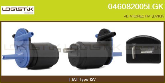 LGK 046082005LGK - Water Pump, window cleaning www.autospares.lv