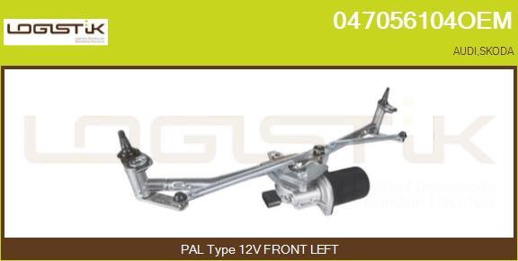 LGK 047056104OEM - Stiklu tīrīšanas sistēma www.autospares.lv