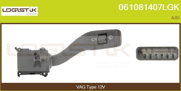 LGK 061081407LGK - Выключатель на рулевой колонке www.autospares.lv