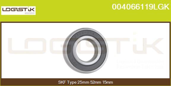 LGK 004066119LGK - Bearing www.autospares.lv