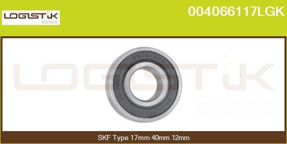 LGK 004066117LGK - Bearing www.autospares.lv