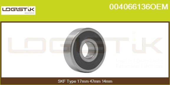 LGK 004066136OEM - Bearing www.autospares.lv