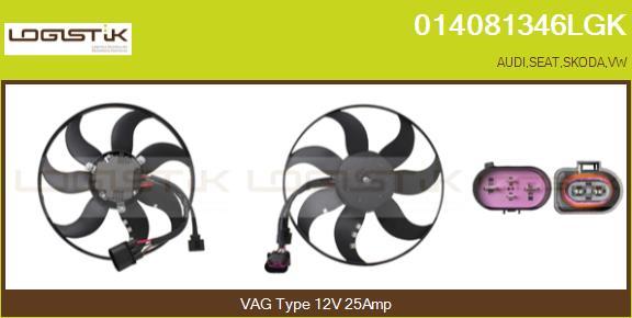 LGK 014081346LGK - Ventilators, Motora dzesēšanas sistēma www.autospares.lv