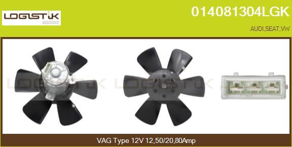 LGK 014081304LGK - Ventilators, Motora dzesēšanas sistēma www.autospares.lv