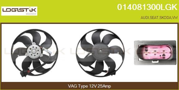 LGK 014081300LGK - Ventilators, Motora dzesēšanas sistēma www.autospares.lv