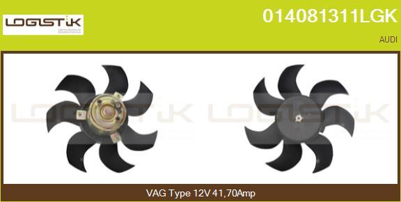 LGK 014081311LGK - Ventilators, Motora dzesēšanas sistēma www.autospares.lv