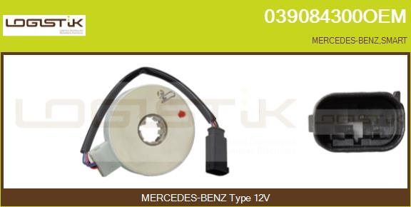 LGK 039084300OEM - Датчик угла поворота руля www.autospares.lv