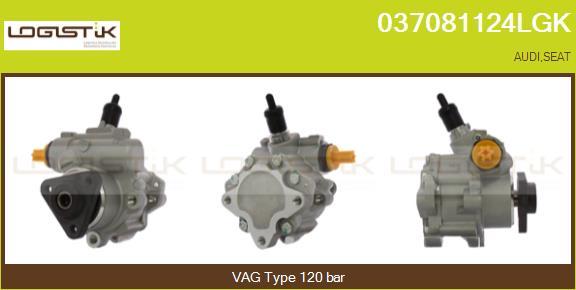 LGK 037081124LGK - Hydraulic Pump, steering system www.autospares.lv