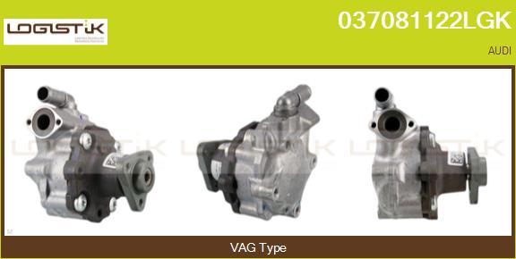 LGK 037081122LGK - Hydraulic Pump, steering system www.autospares.lv