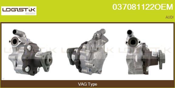 LGK 037081122OEM - Hydraulic Pump, steering system www.autospares.lv