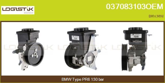 LGK 037083103OEM - Hydraulic Pump, steering system www.autospares.lv