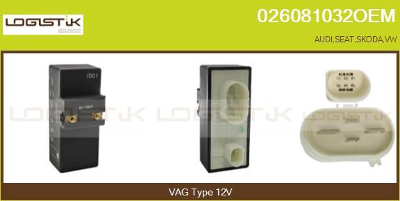 LGK 026081032OEM - Vadības bloks, Gaisa kondicionēšanas sistēma www.autospares.lv