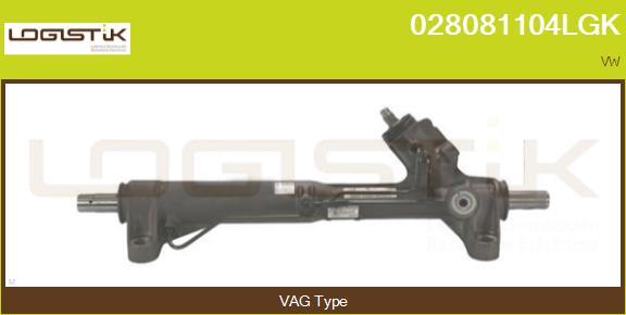 LGK 028081104LGK - Steering Gear www.autospares.lv