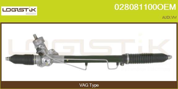 LGK 028081100OEM - Steering Gear www.autospares.lv