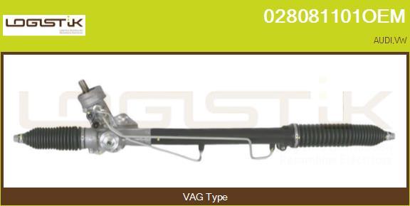 LGK 028081101OEM - Steering Gear www.autospares.lv