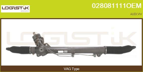 LGK 028081111OEM - Рулевой механизм, рейка www.autospares.lv