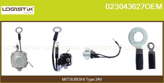 LGK 023043627OEM - Relejs, Starteris autospares.lv