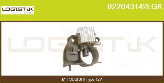 LGK 022043142LGK - Регулятор напряжения, генератор www.autospares.lv