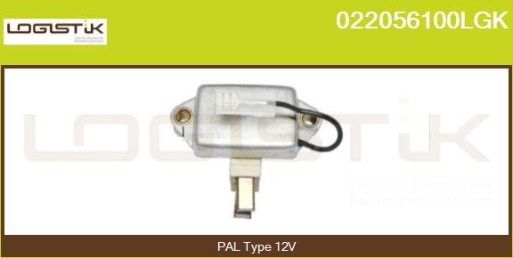 LGK 022056100LGK - Voltage regulator, alternator www.autospares.lv