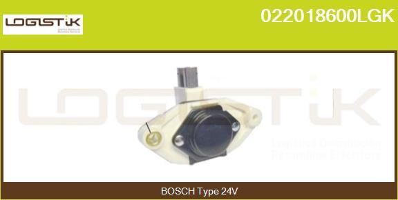 LGK 022018600LGK - Регулятор напряжения, генератор www.autospares.lv