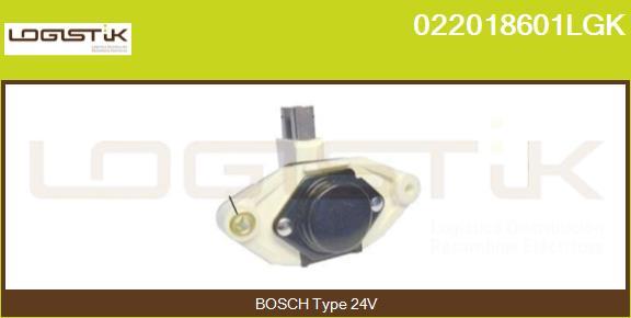 LGK 022018601LGK - Регулятор напряжения, генератор www.autospares.lv