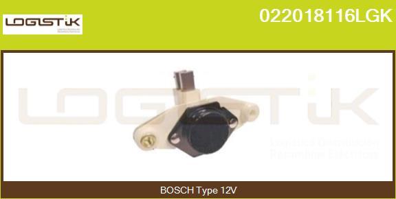 LGK 022018116LGK - Регулятор напряжения, генератор www.autospares.lv