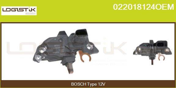 LGK 022018124OEM - Регулятор напряжения, генератор www.autospares.lv