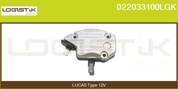 LGK 022033100LGK - Ģeneratora sprieguma regulators www.autospares.lv