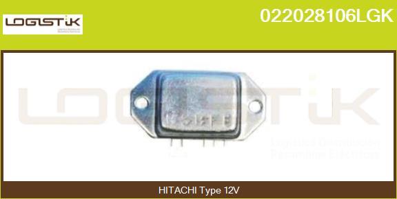 LGK 022028106LGK - Регулятор напряжения, генератор www.autospares.lv