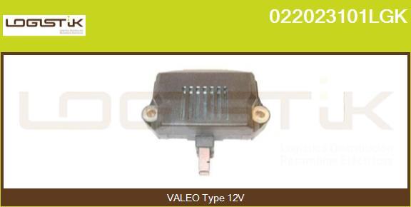 LGK 022023101LGK - Voltage regulator, alternator www.autospares.lv