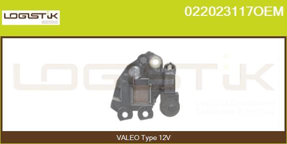 LGK 022023117OEM - Регулятор напряжения, генератор www.autospares.lv