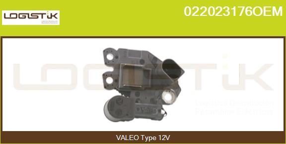 LGK 022023176OEM - Voltage regulator, alternator www.autospares.lv