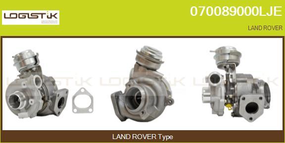 LGK 070089000LJE - Турбина, компрессор www.autospares.lv