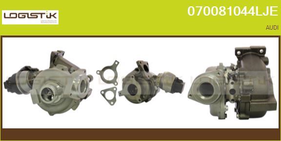 LGK 070081044LJE - Турбина, компрессор www.autospares.lv