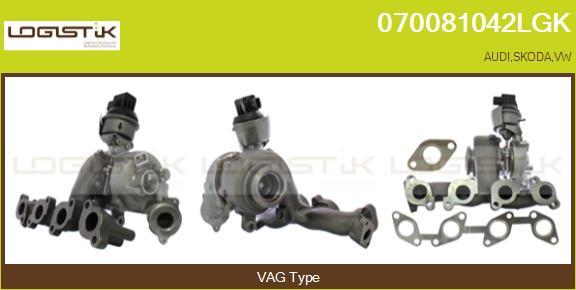 LGK 070081042LGK - Турбина, компрессор www.autospares.lv