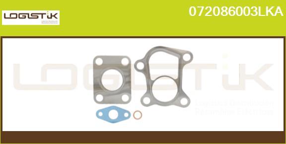 LGK 072086003LKA - Установочный комплект, турбокомпрессор www.autospares.lv